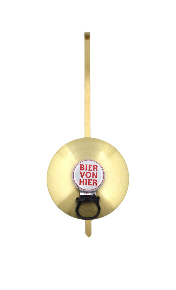 Bierflaschenuhr Eggenberg-Pendel